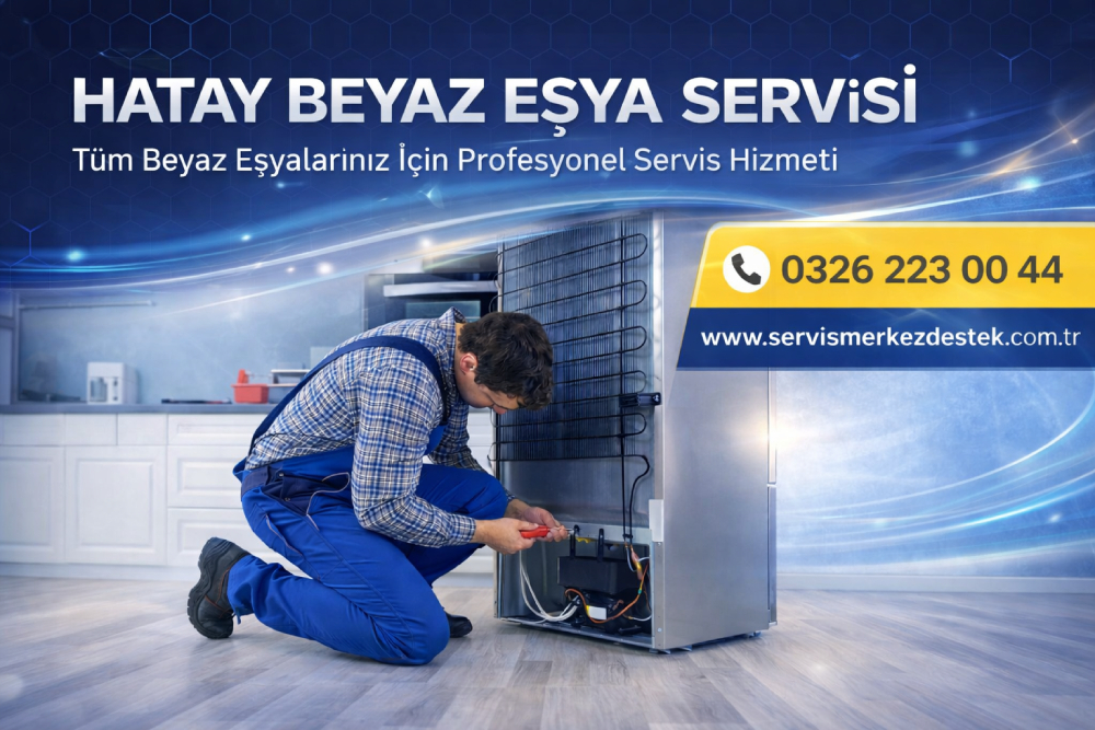 Hatay Arçelik özel servis teknisyeni beyaz eşya bakım ve onarım hizmeti verirken